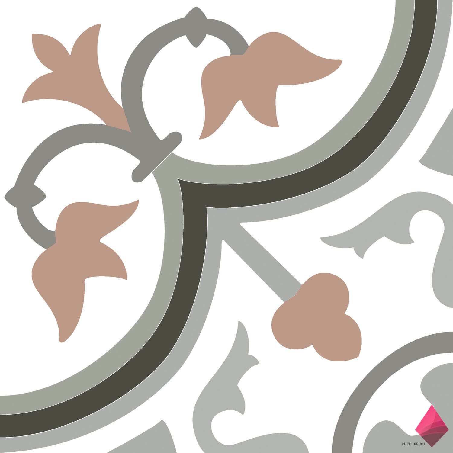 MENORCA 20X20 Плитка на пол с рисунком