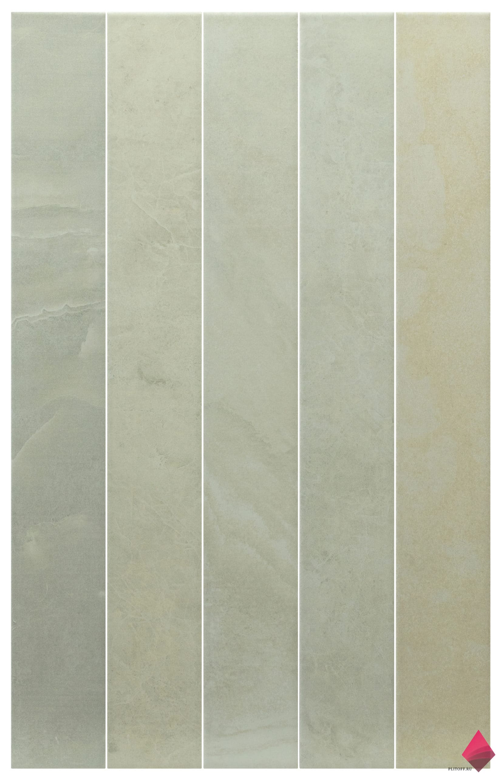 Marmoris Matcha 7.5×60 Зеленая плитка керамогранит под мрамор