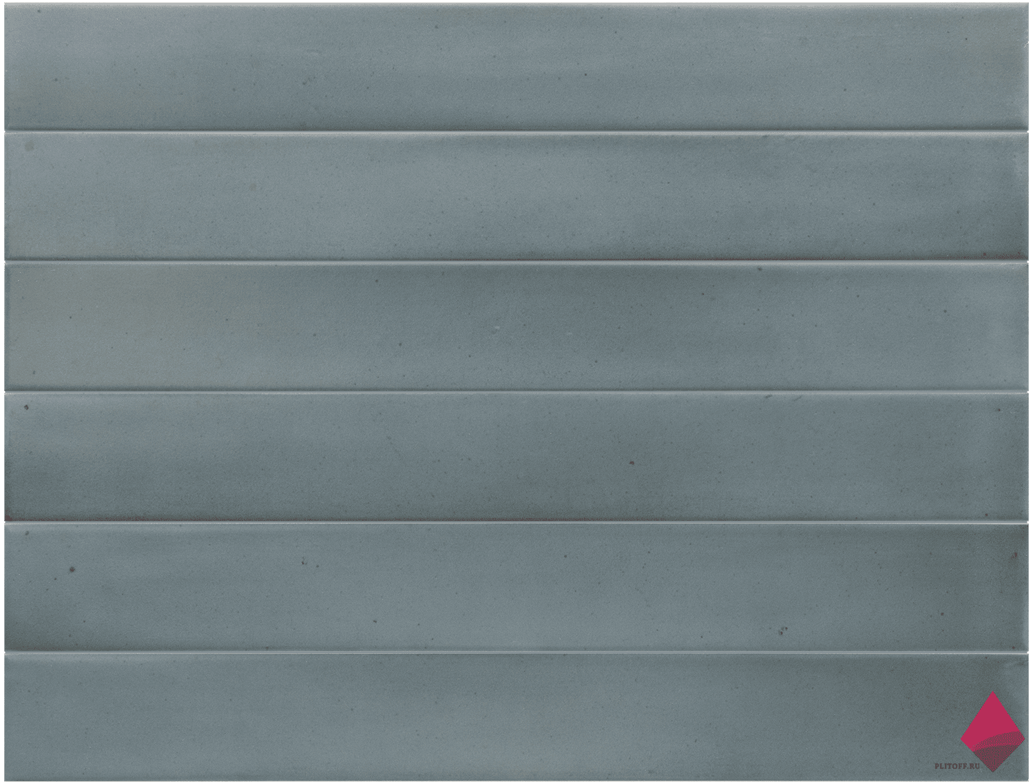 Massimo Smoke Blue 5х40 Голубая настенная плитка фото