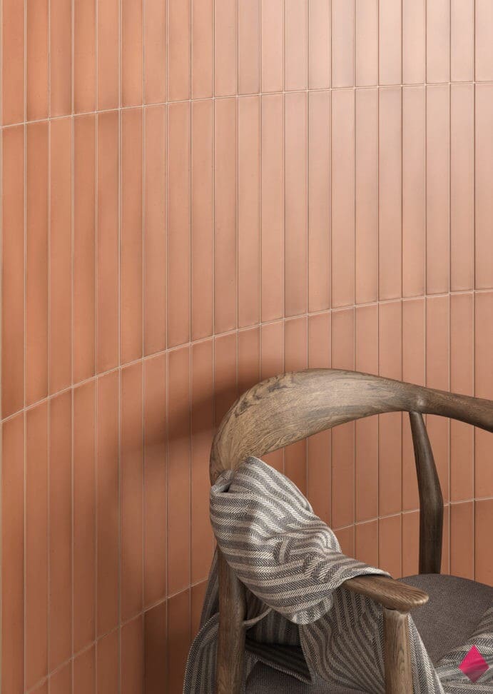 Оранжевая плитка керамогранит