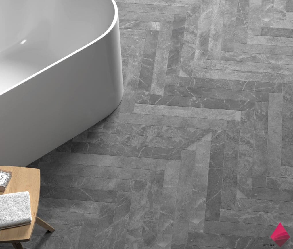 Плитка елочкой для пола