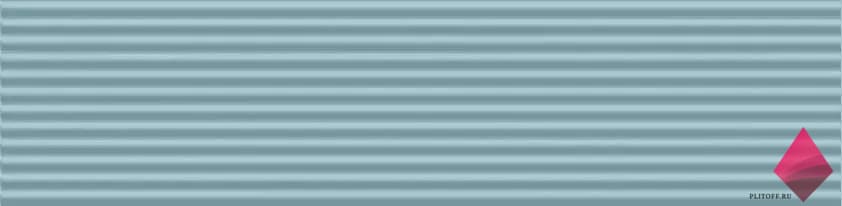 Голубая узкая плитка 5х20