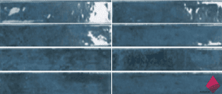 Синяя плитка под кирпич