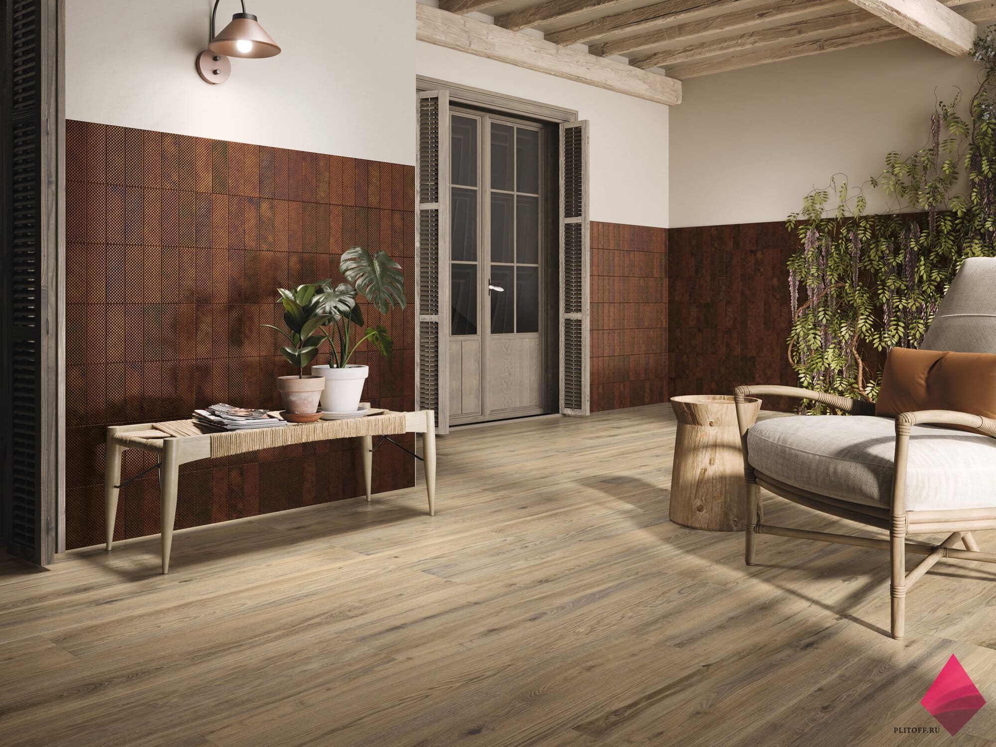 Декоративная плитка под кирпич