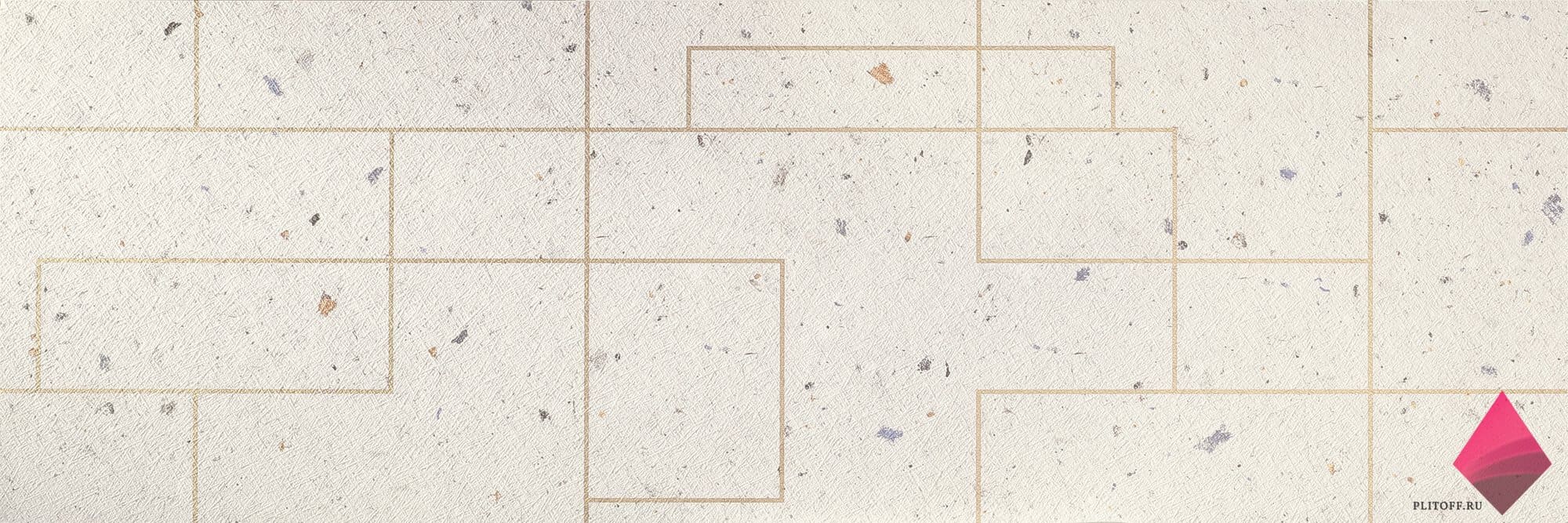 GARY WHITE RECT 40X120 Плитка декор для ванной