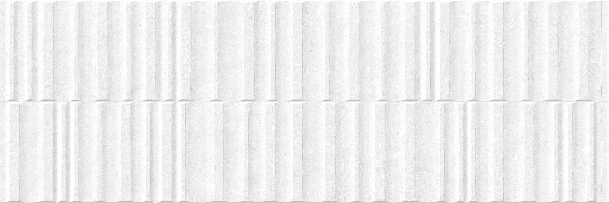 MANHATTAN WHITE WAVY SP 33,3X100 Структурная плитка под бетон