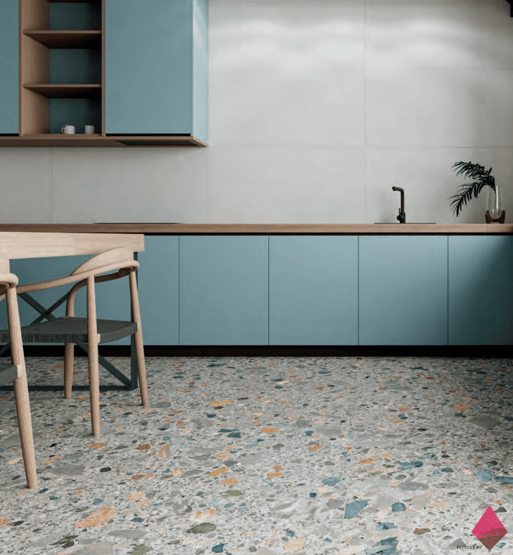 Напольная плитка терраццо