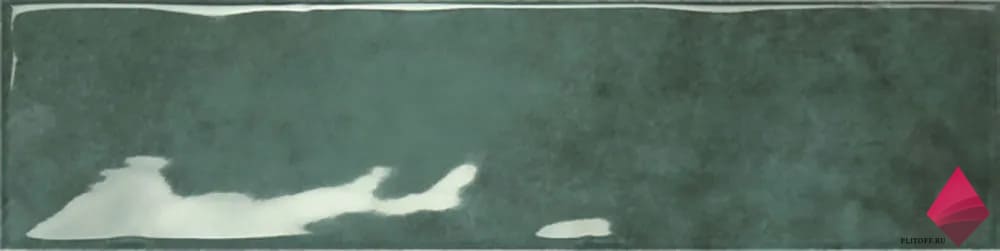 Earth Amazon Gloss Зеленая плитка под кирпич