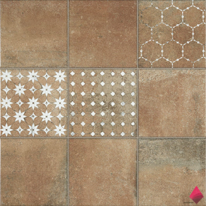 Напольная плитка с узором