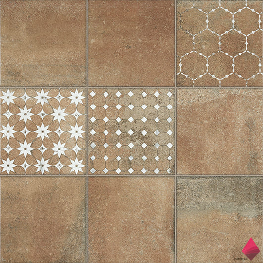 Напольная плитка с узором