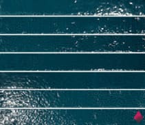 Синяя узкая плитка под кирпич