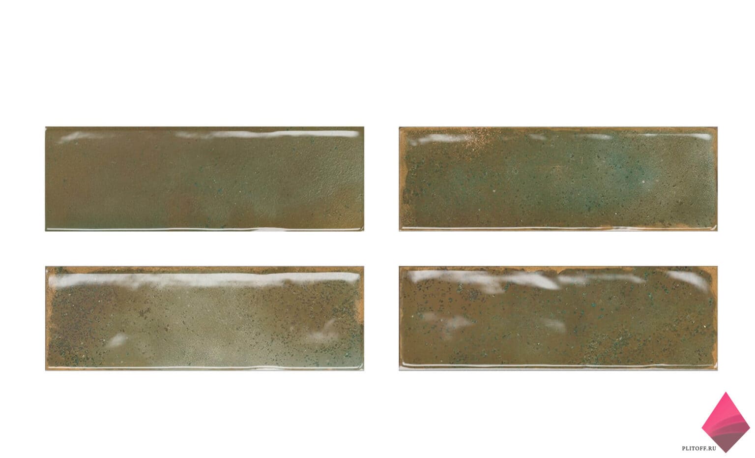 Musgo Плитка оливкового цвета под кирпич