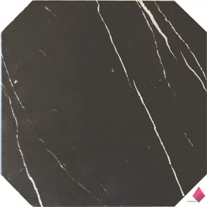 Черная плитка под мрамор