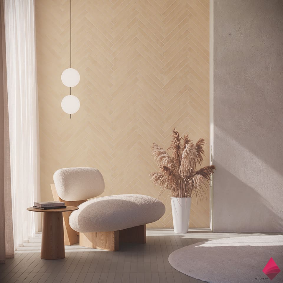 Песочная плитка елочкой