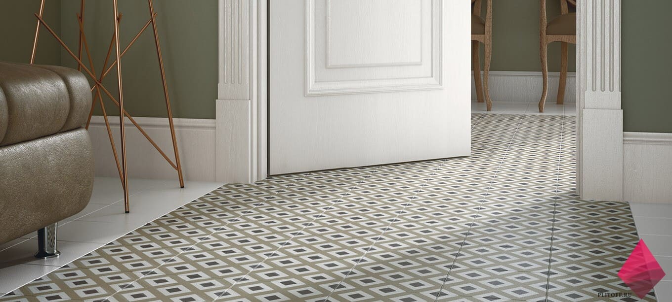 Плитка для пола с рисунком