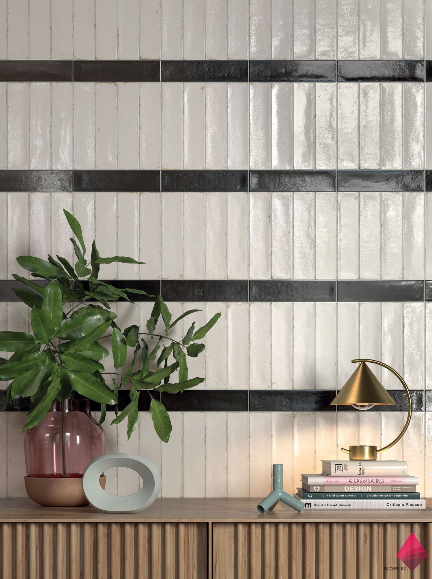 Плитка под кирпич для кухни