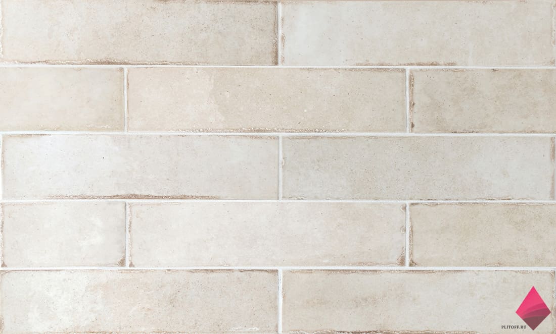 Светлая плитка под кирпич