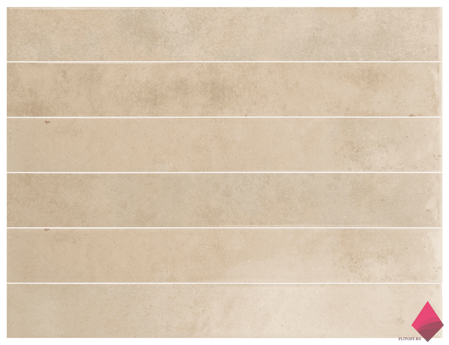 Verticale Home 5X40 Узкая бежевая плитка для стен