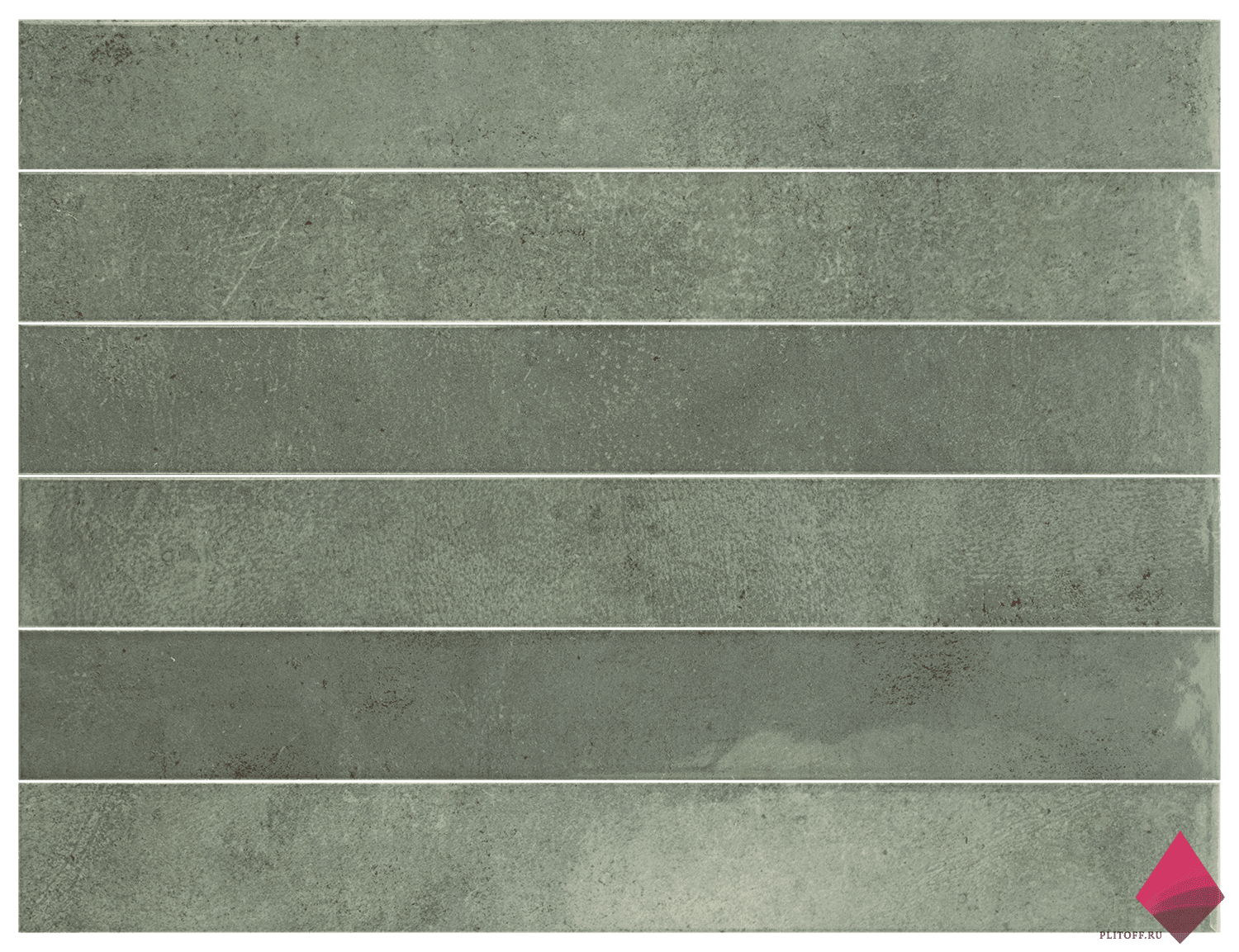 Verticale Oak Moss 5X40 Зеленая узкая плитка