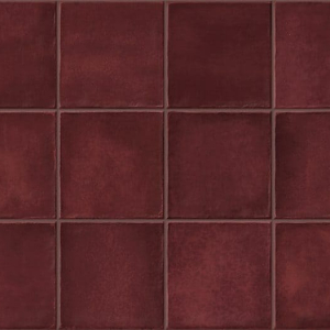 Мелкоформатная бордовая плитка