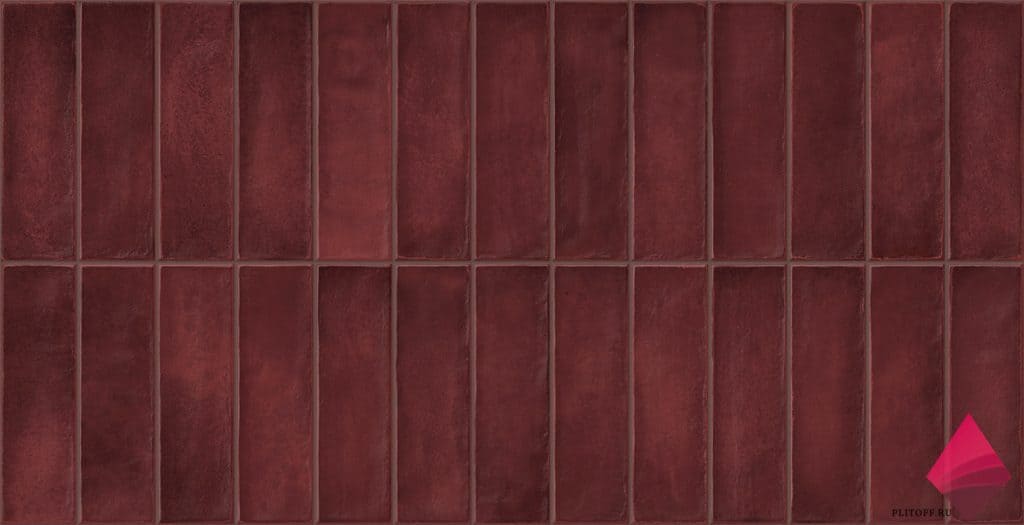 deco artis plus burdeos Бордовая плитка под кирпич