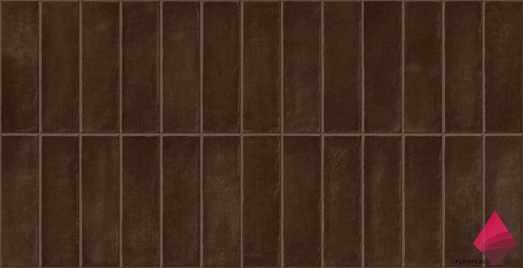 deco artis plus cocoa Коричневая плитка под кирпич