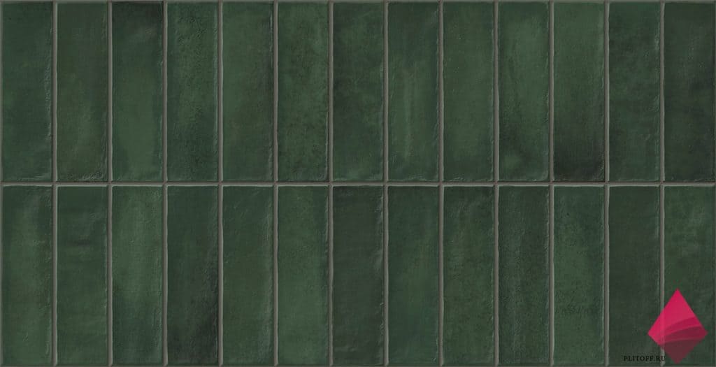 deco artis plus forest Зеленая плитка под кирпич