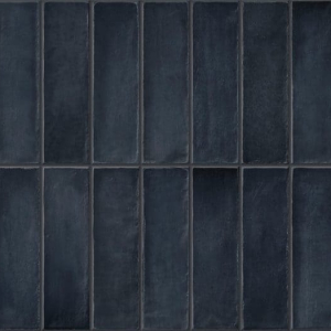 Синяя плитка под кирпич