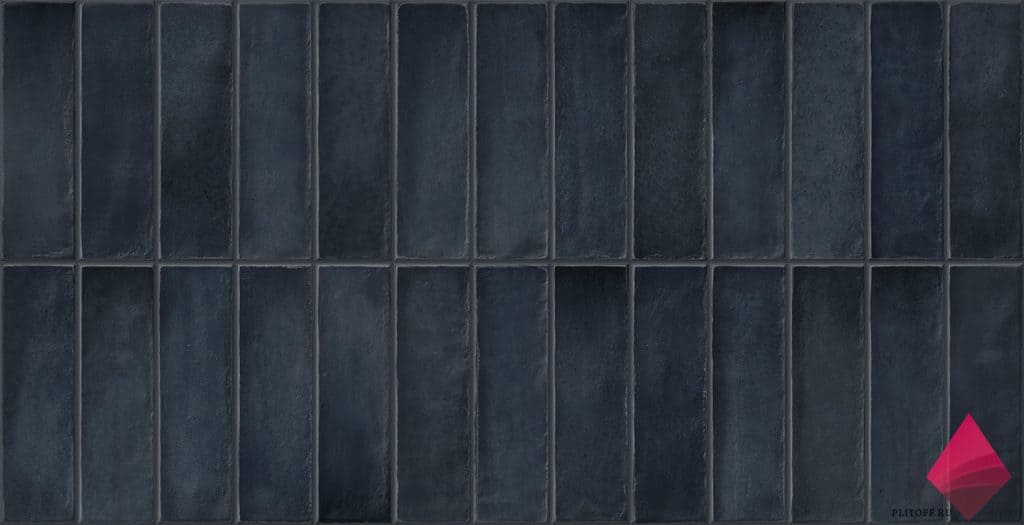 deco artis plus navy Синяя плитка под кирпич