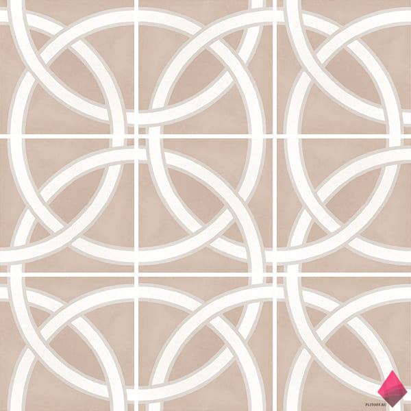 loop pastel Бежевая плитка для пола 20 20