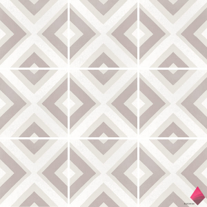Плитка с геометрическим рисунком 20 на 20