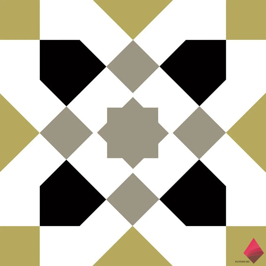 Плитка с геометрическим узором