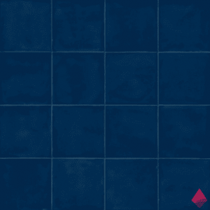 Синяя глянцевая плитка 15 на 15