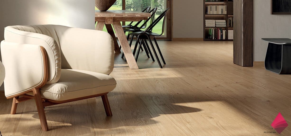 Бежевая плитка под дерево