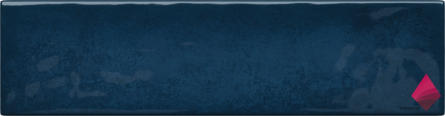 Синяя плитка под кирпич