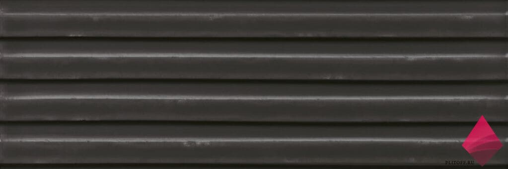 GARE ANTHRACITE BRILLO Черная плитка под кирпич