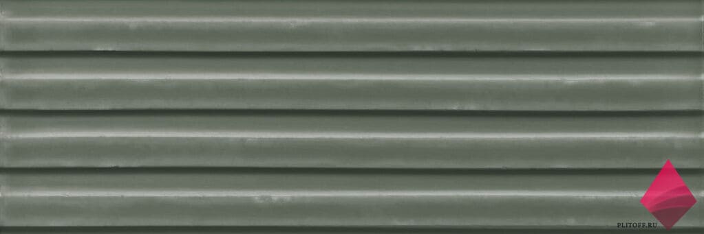 Зеленая плитка под кирпич фото