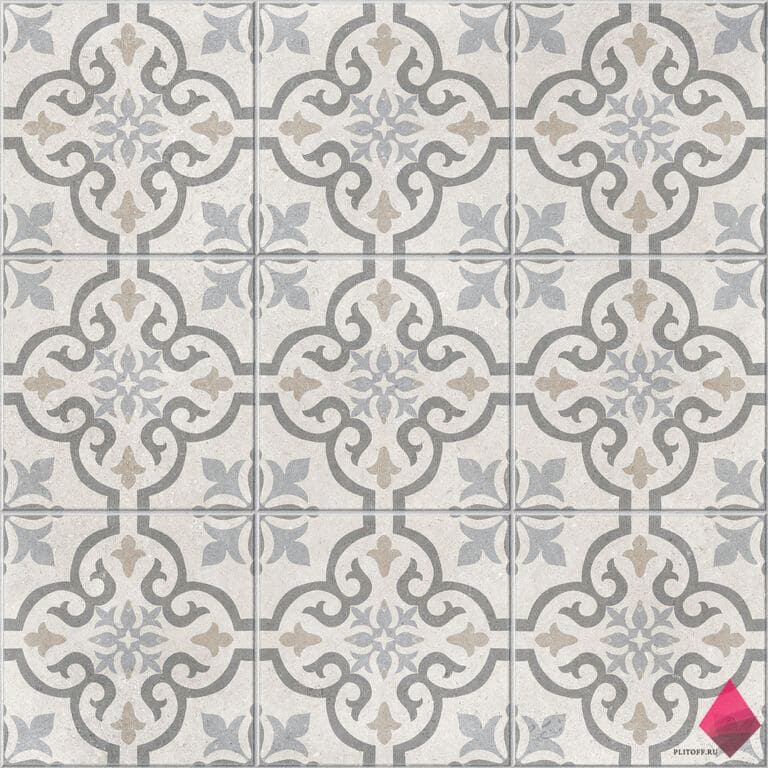 Напольная плитка с рисунком