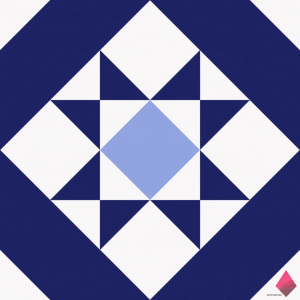 Синяя плитка для пола фото