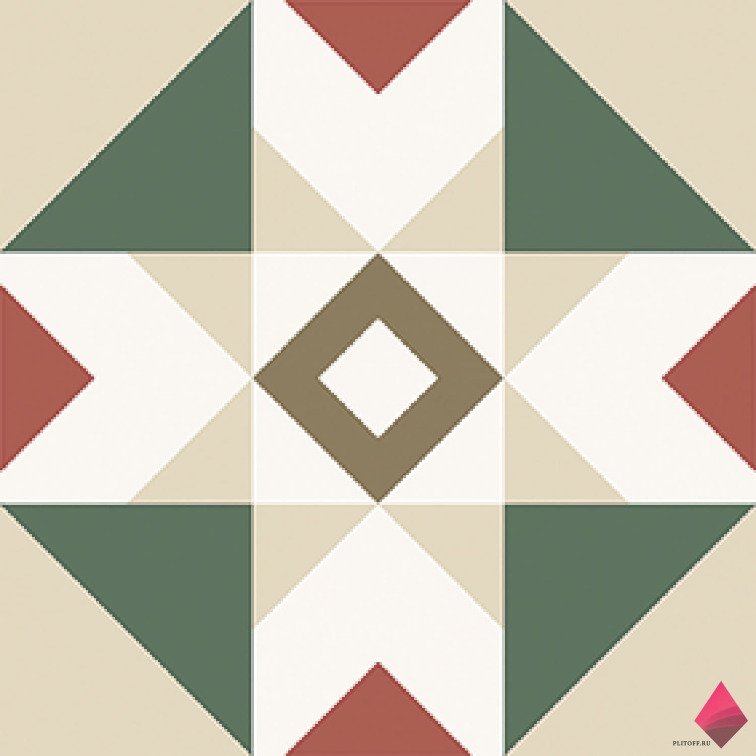 Ковер из плитка для пола