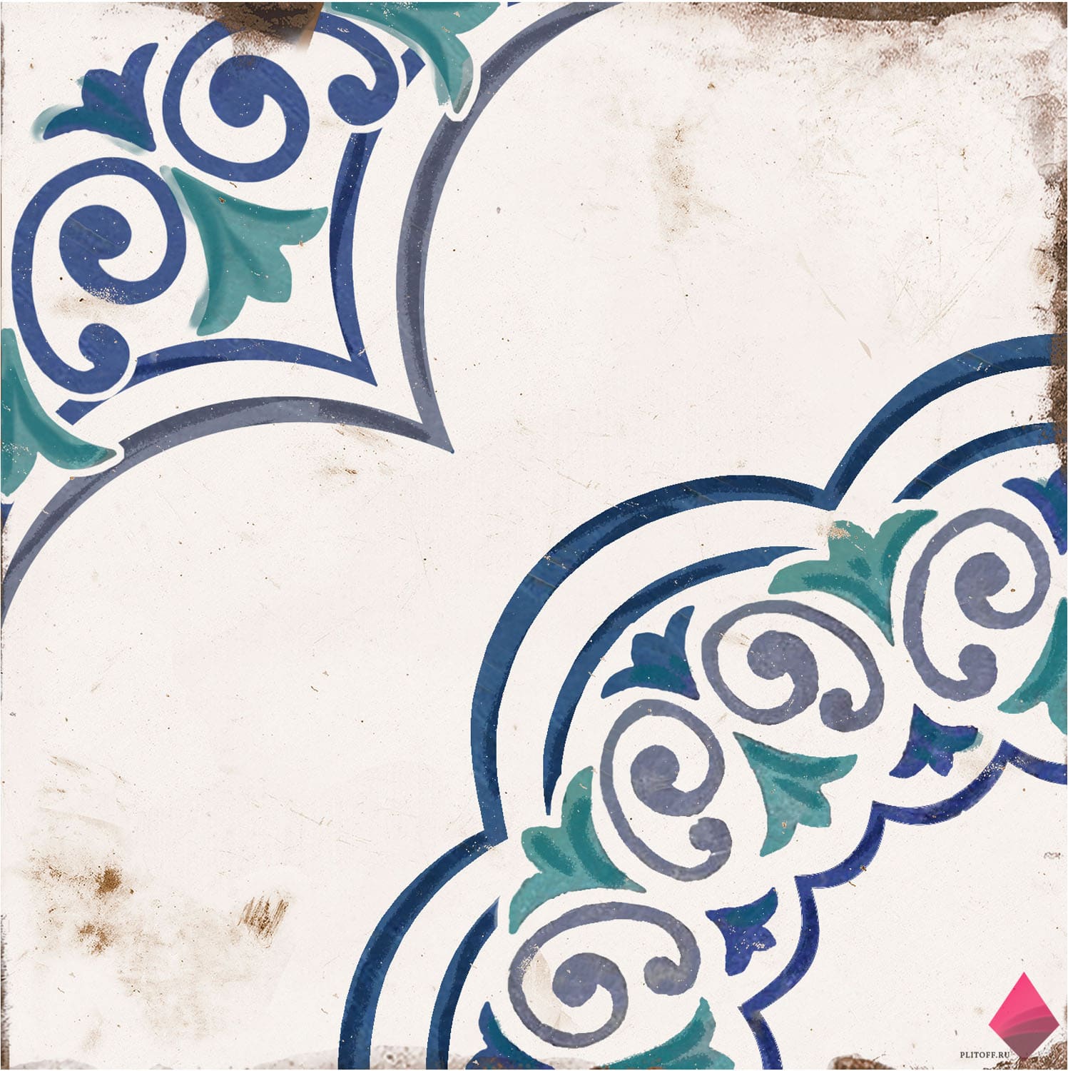 Плитка с рисунком напольная