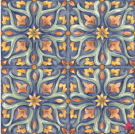 Цветная глянцевая плитка