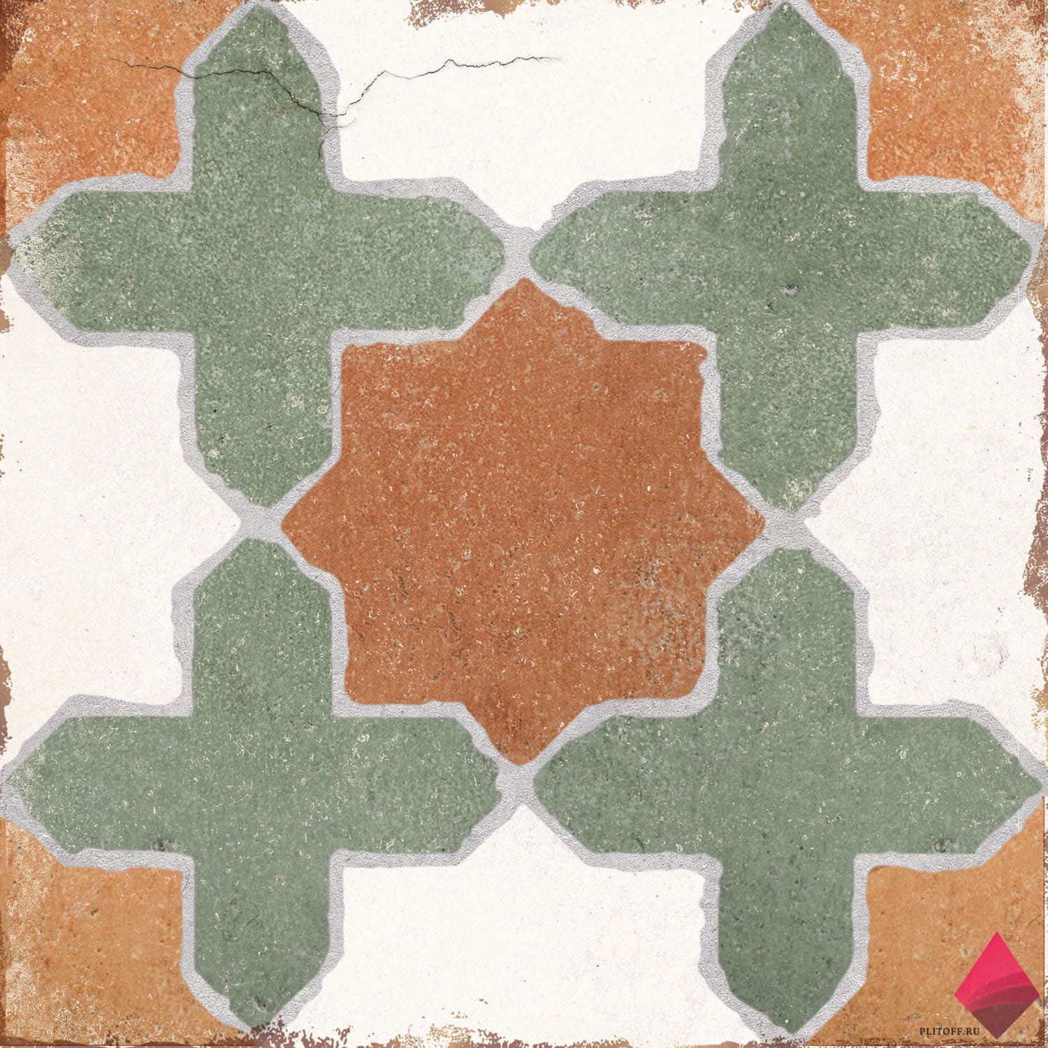 NADIA 20×20 Напольная плитка с узором фото