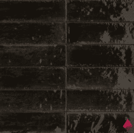 Черная плитка под кирпич фото