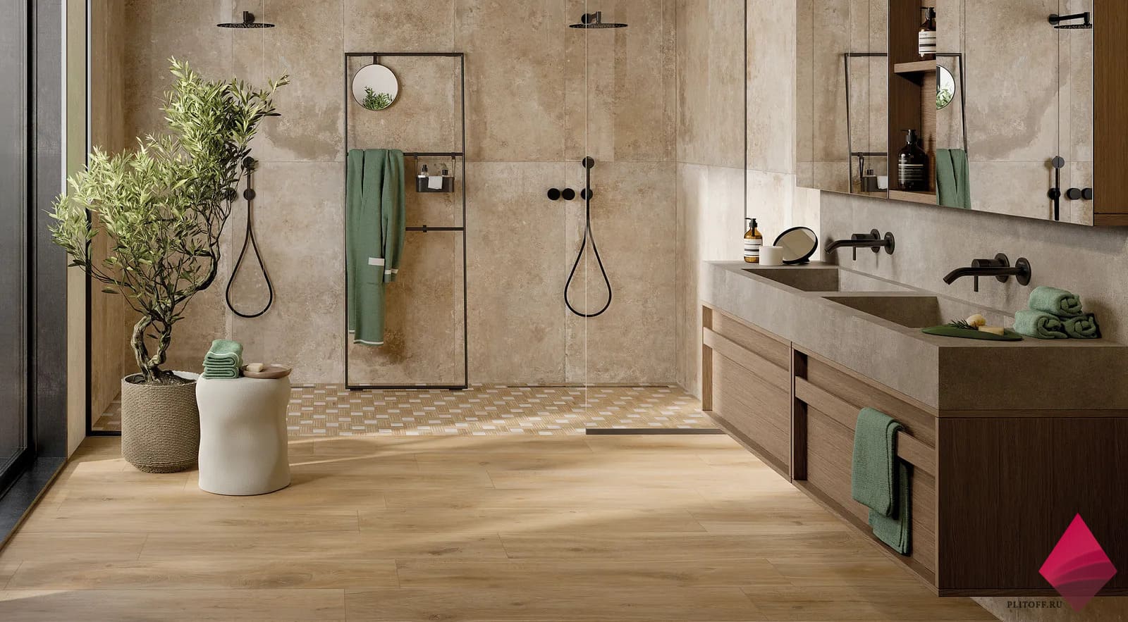 Плитка дерево для ванной фото