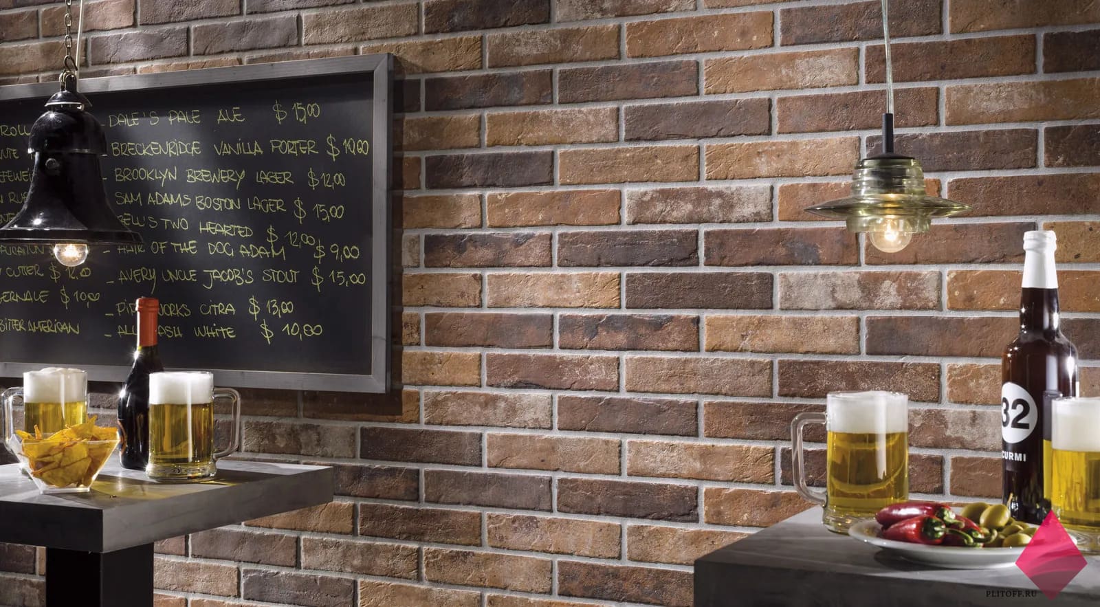 Плитка керамогранит под кирпич