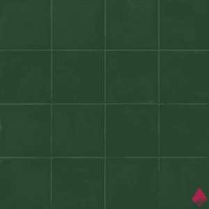 Зеленая глянцевая плитка небольшого размера