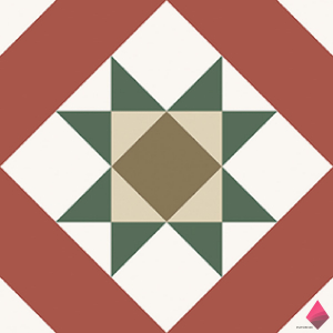 Плитка с геометрическим рисунком