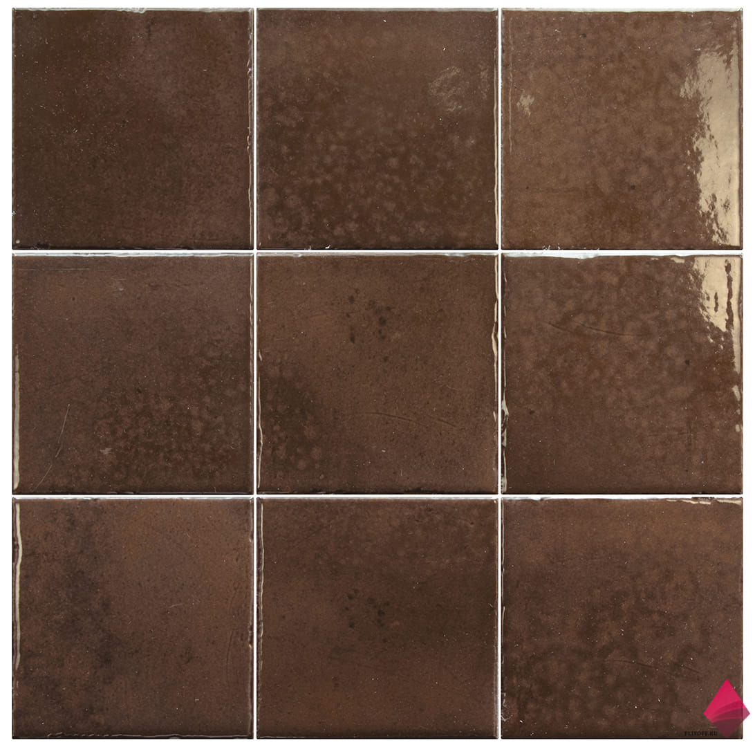 коричневая плитка 10 на 10