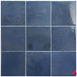 Синяя глянцевая плитка